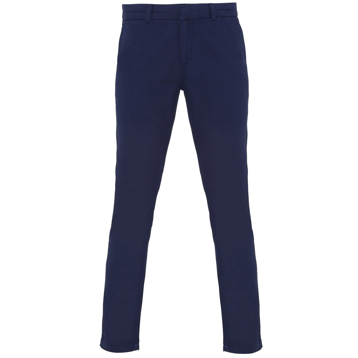 Chino uni style décontracté bleu marine, ASQUITH & FOX