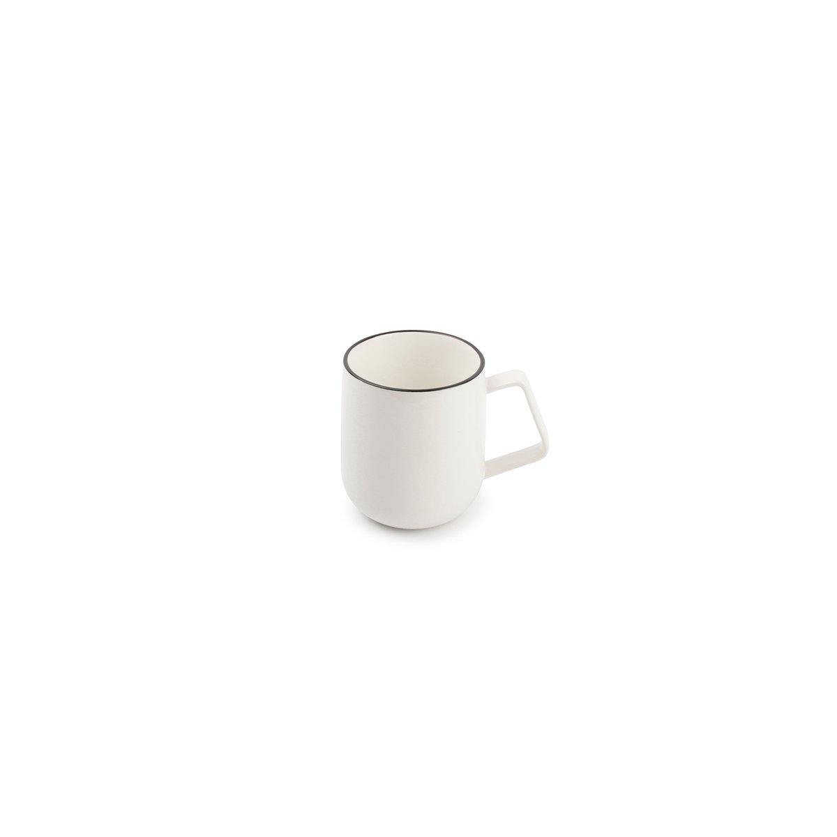 Lot de 4 tasses STUDIO BASE blanc, SP COLLECTION