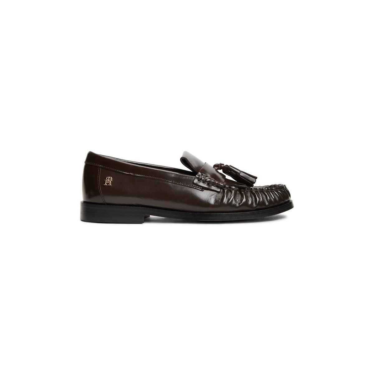 Tassel Leather Loafers brown, TOMMY HILFIGER