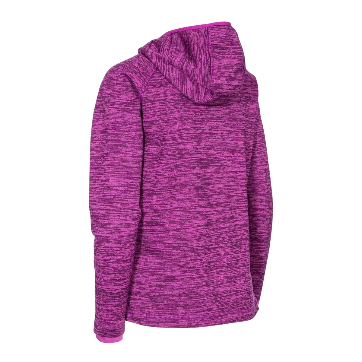 Veste chinée à capuche violet chiné, TRESPASS