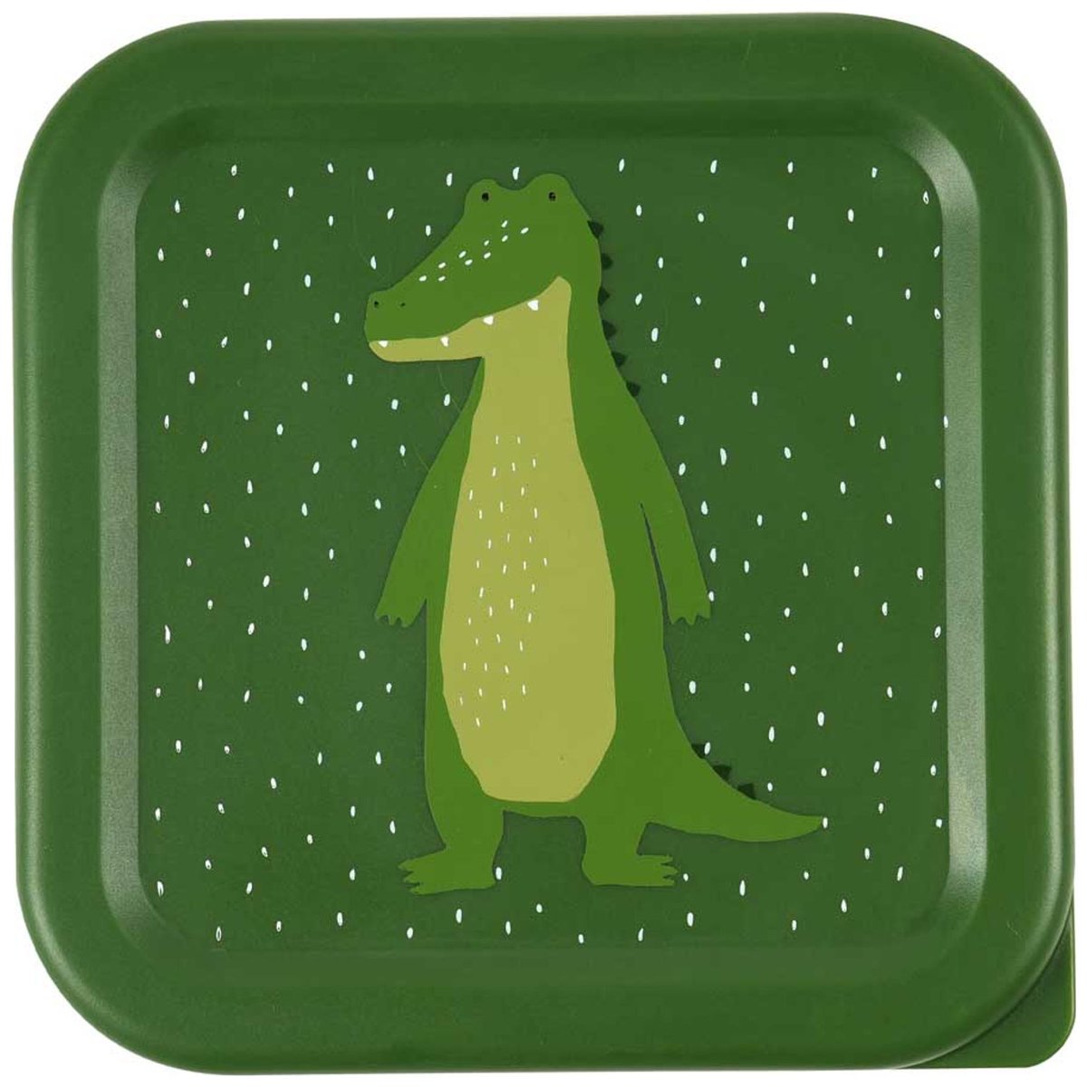 Lot de 3 boîtes à goûter vert, blanc, noir, TRIXIE