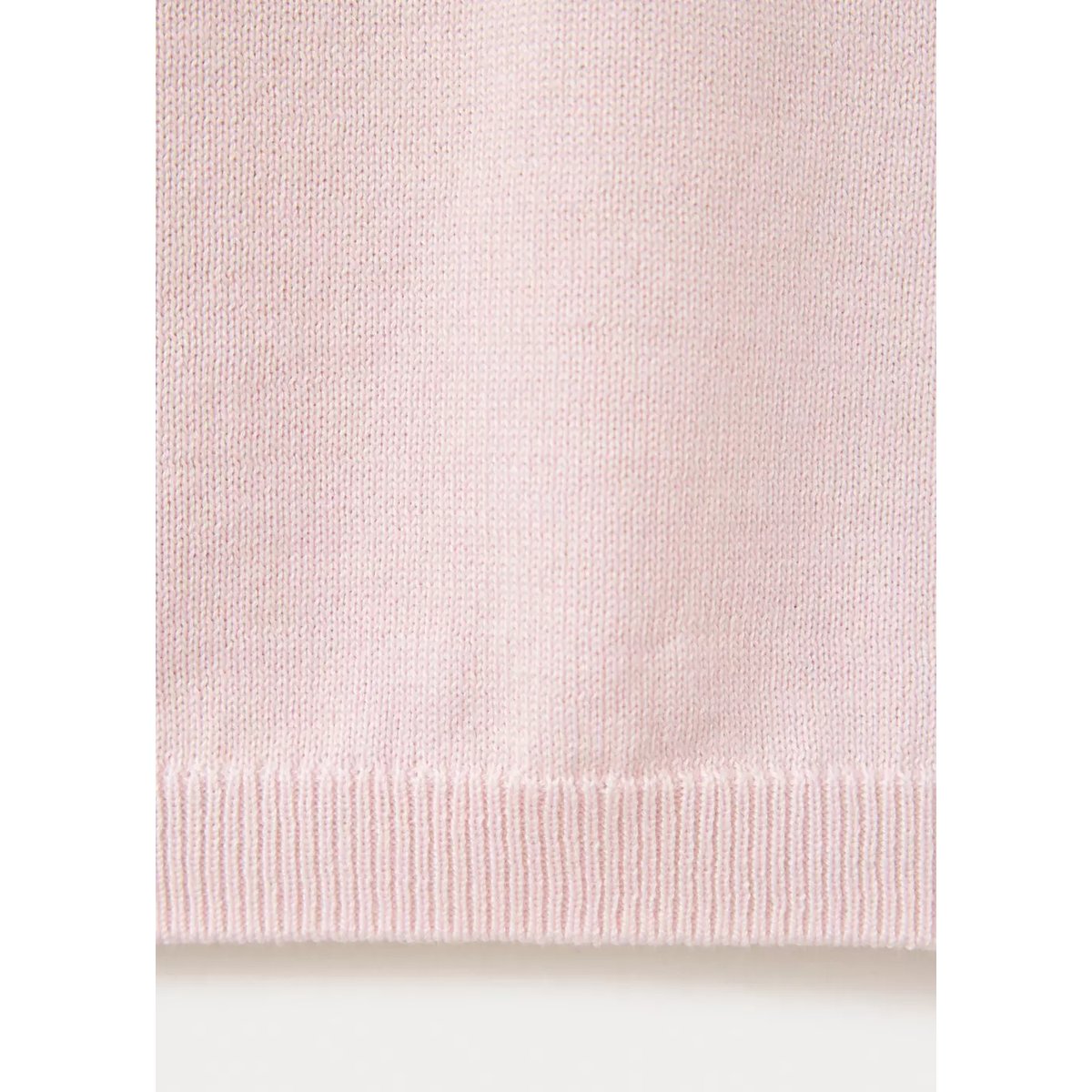 Top en maille dentelle rose pastel, MANGO