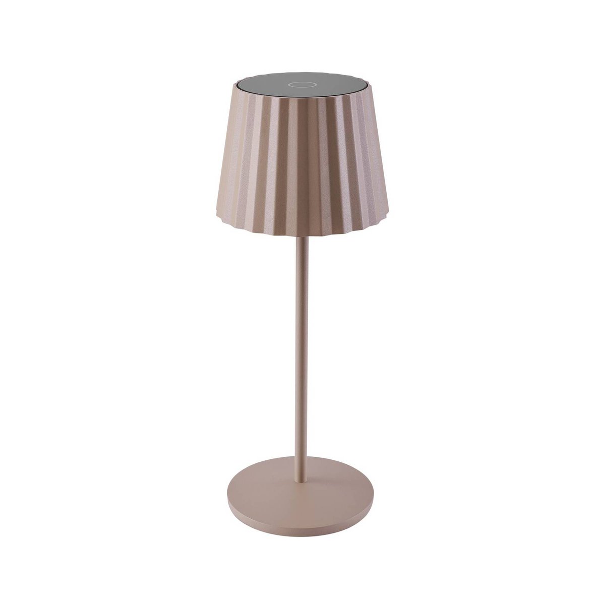 Luminaire de terrasse en aluminium moderneLED beige sable, LINDBY