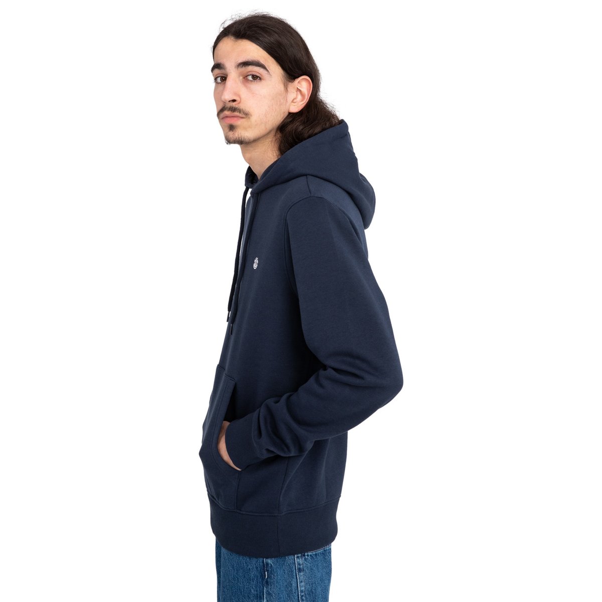 Sweat à capuche CORNELL CLASSIC bleu eclipse navy, ELEMENT
