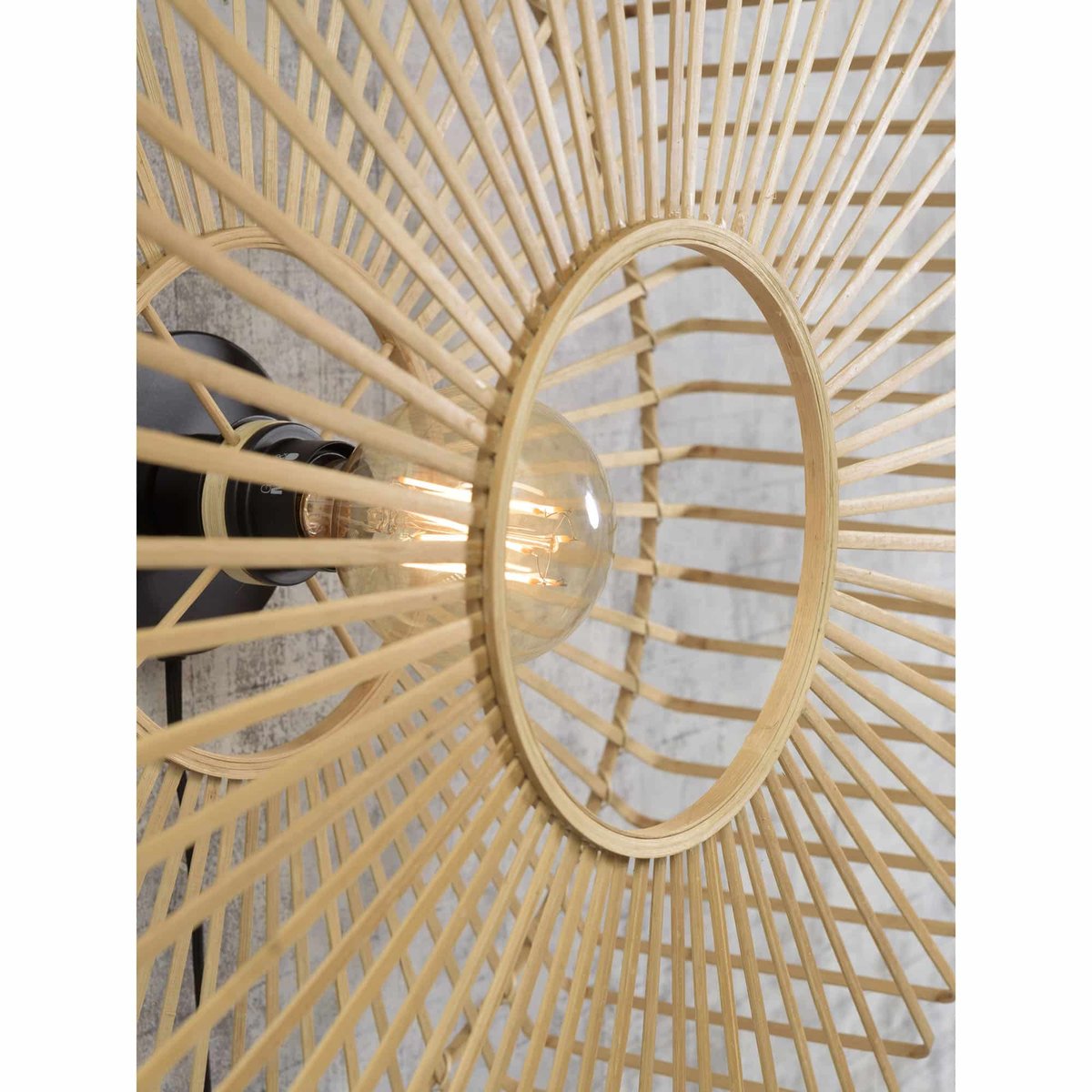 Lampe Murale Bambou BROMO naturel, GOOD & MOJO