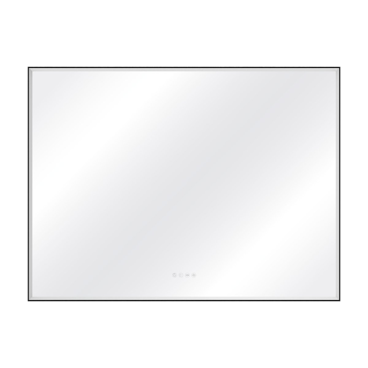 Miroir lumineux intégré, NEO FRAME noir, SENSEA