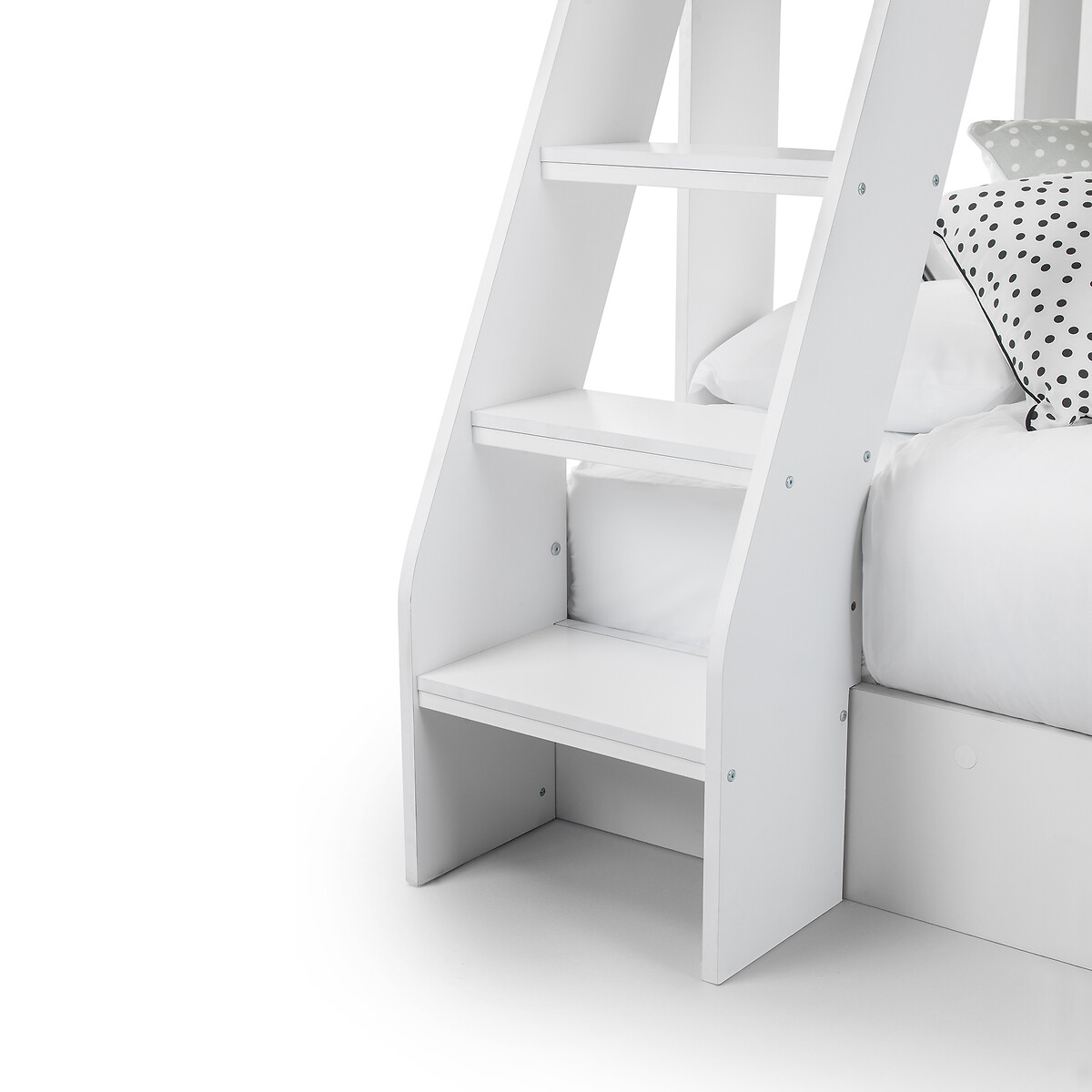 Zodiac Triple Sleeper Bunk Bed with Storage white, SO'HOME