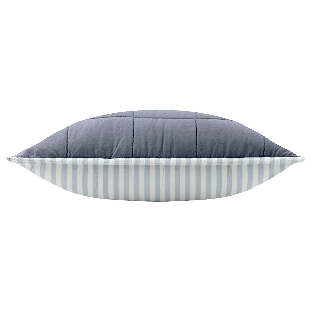 Hebden Stripe Cotton Filled Cushion mineral blue, YARD