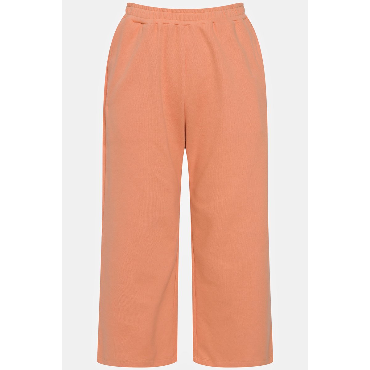 Jupe-culotte en molleton, longueur au mollet rouge-beige, ULLA POPKEN