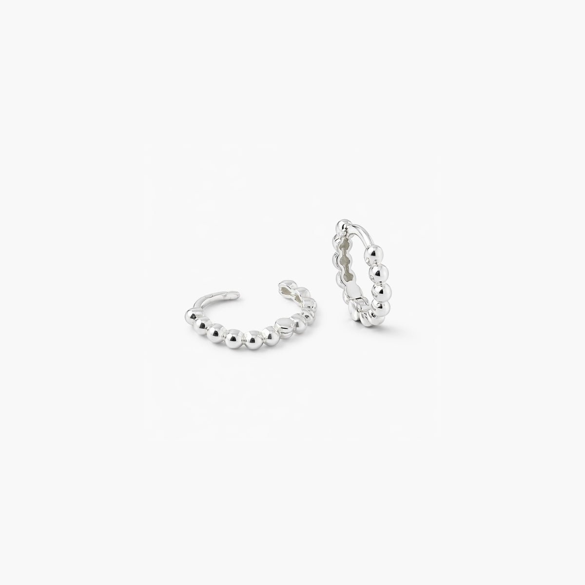 Petites créoles en argent garanti argenté, BALABOOSTE