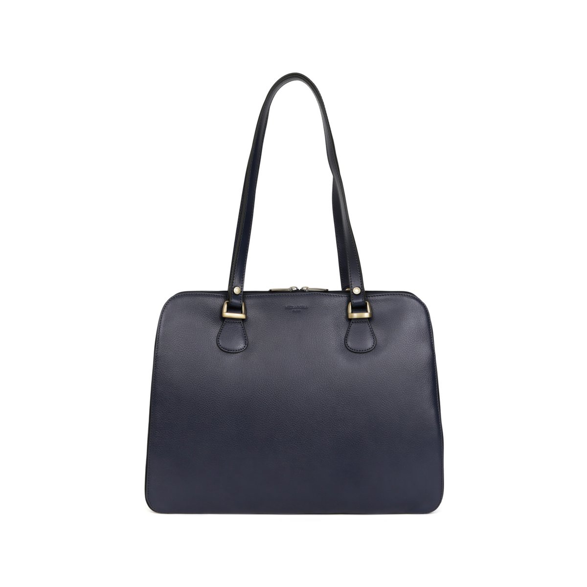 Sac porté épaule 2 anses  RÉPUBLIQUE bleu marine, HEXAGONA