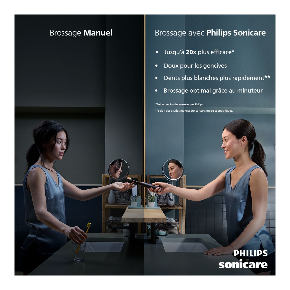 Brosse à dents électrique Sonicare Diamondclean Smart 9400 HX9917/88 couleur unique, PHILIPS