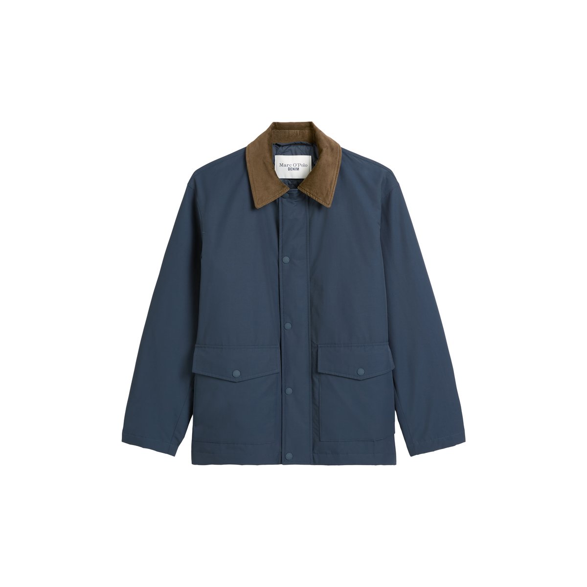 Barnjacket regular imperméable et légèrement matelassé bleu foncé, MARC O’POLO DENIM