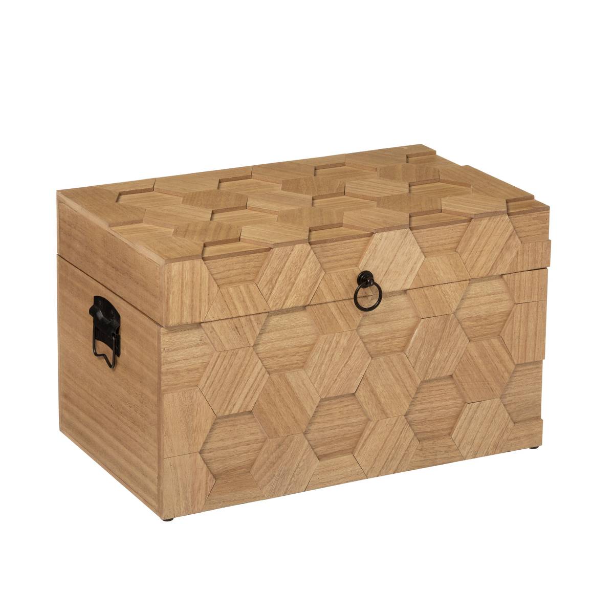 Set de 3 malles ARTY beige moyen, ATMOSPHERA