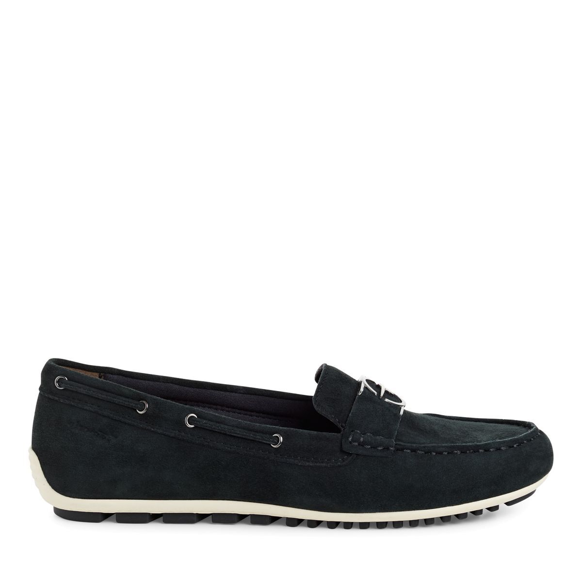 Mocassin en cuir bleu marine, TAMARIS