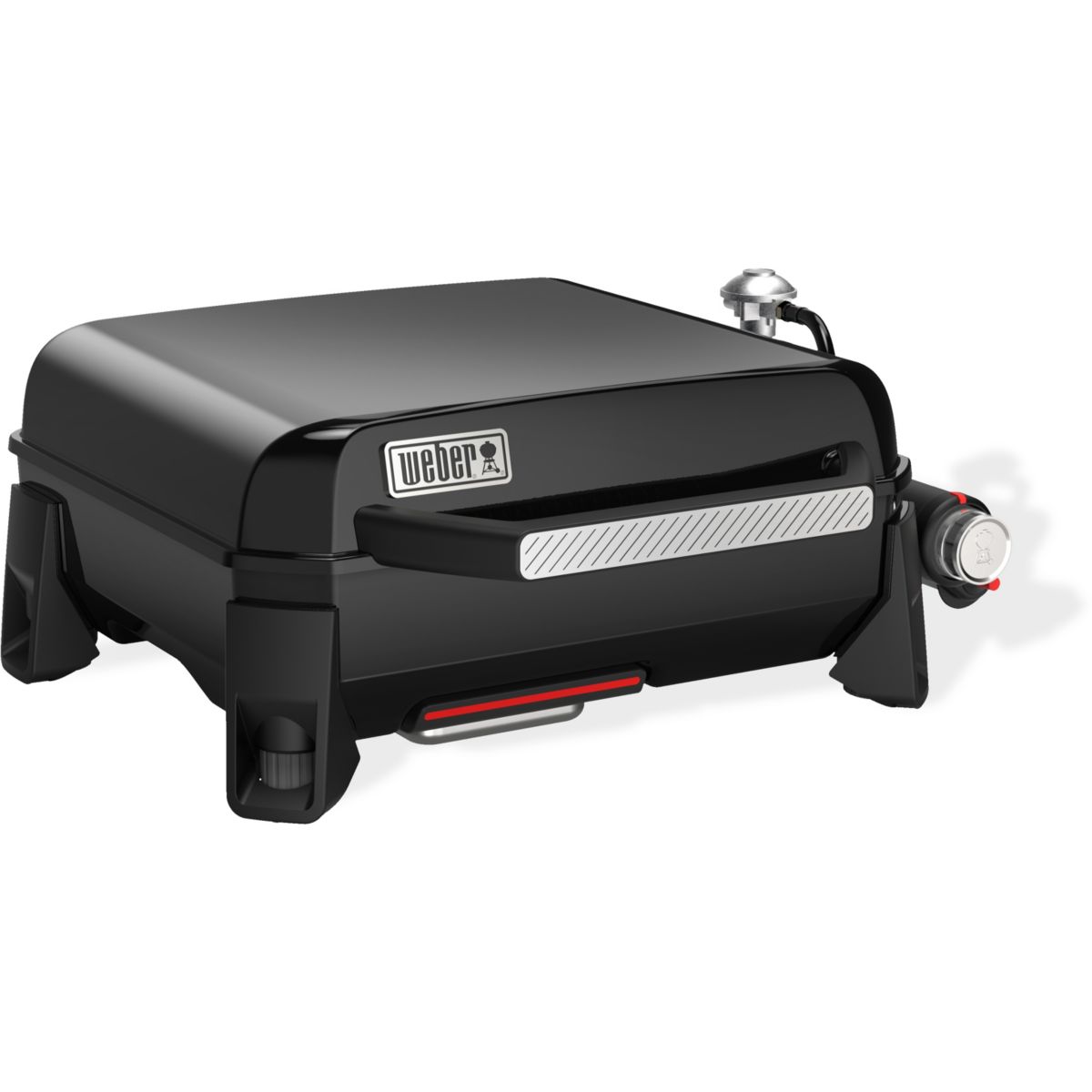 Plancha gaz SLATE GP à poser 43x41 cm noir, WEBER