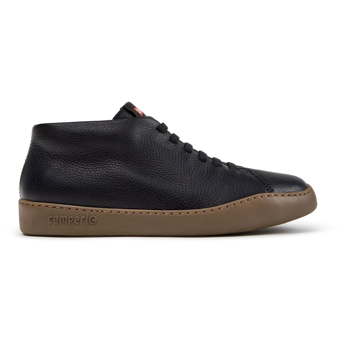 Baskets Peu Touring Smooth Leather noir 1, CAMPER