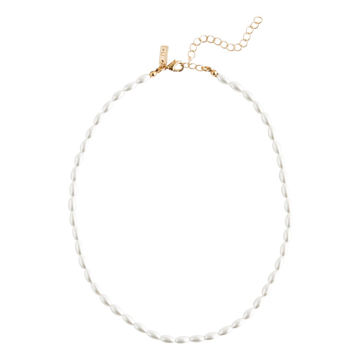 Collier ras du cou blanc, NEXT