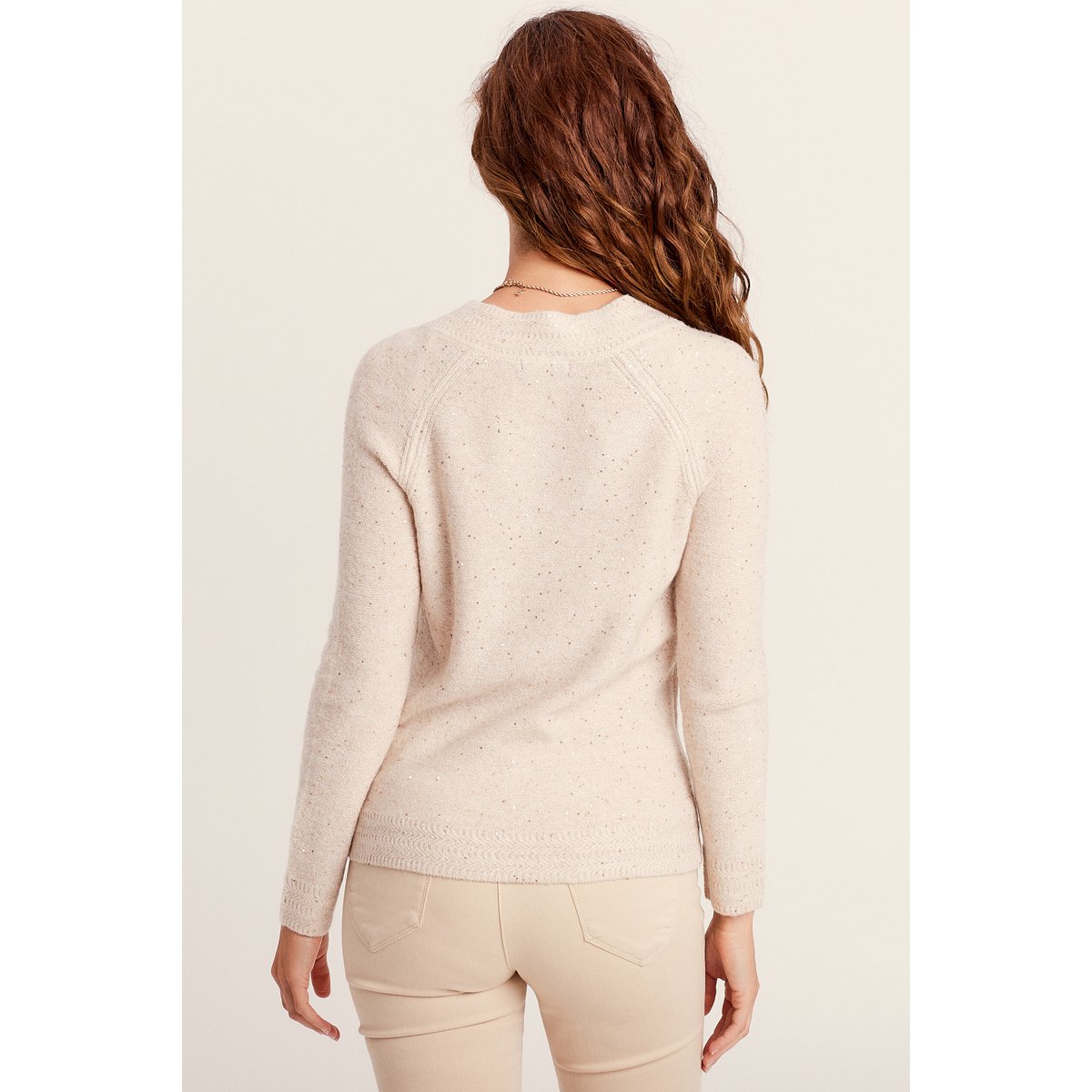 Pull manches longues couleur or, BREAL