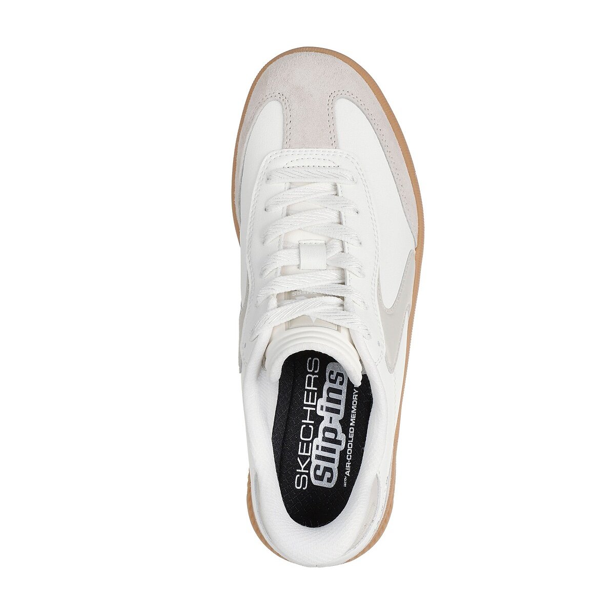 Hotshot Hi Lifted Luxe Slip-Ins Trainers ecru , SKECHERS