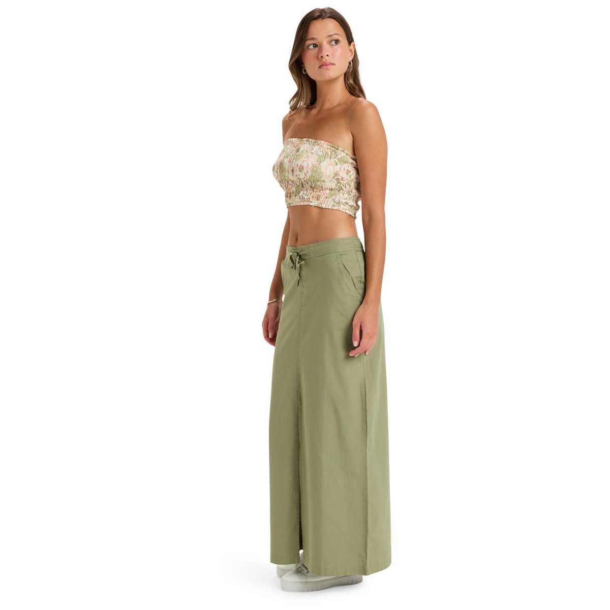 Jupe longue ICONIC LAND. vert oil green, ROXY