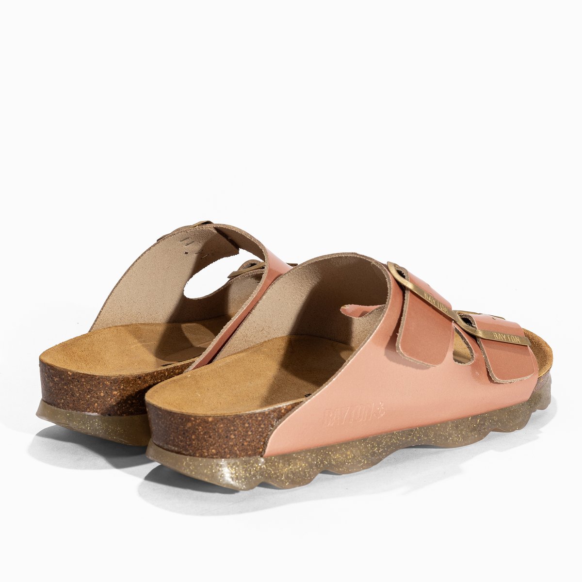 Sandales ATLAS rose-or, BAYTON