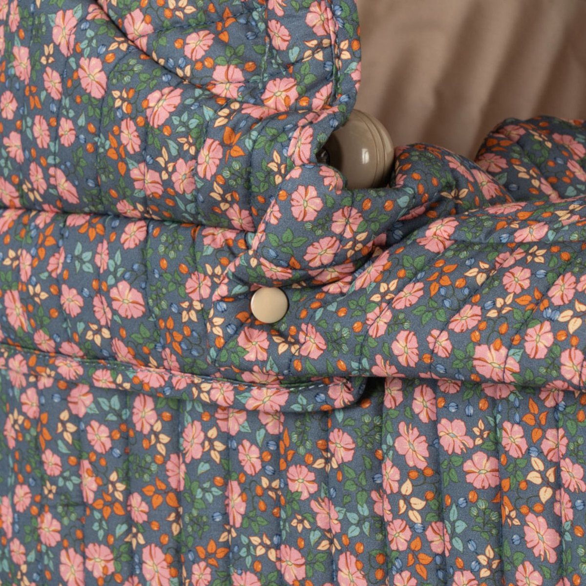 Landau pour poupée rose, bleu, vert, KONGES SLOJD