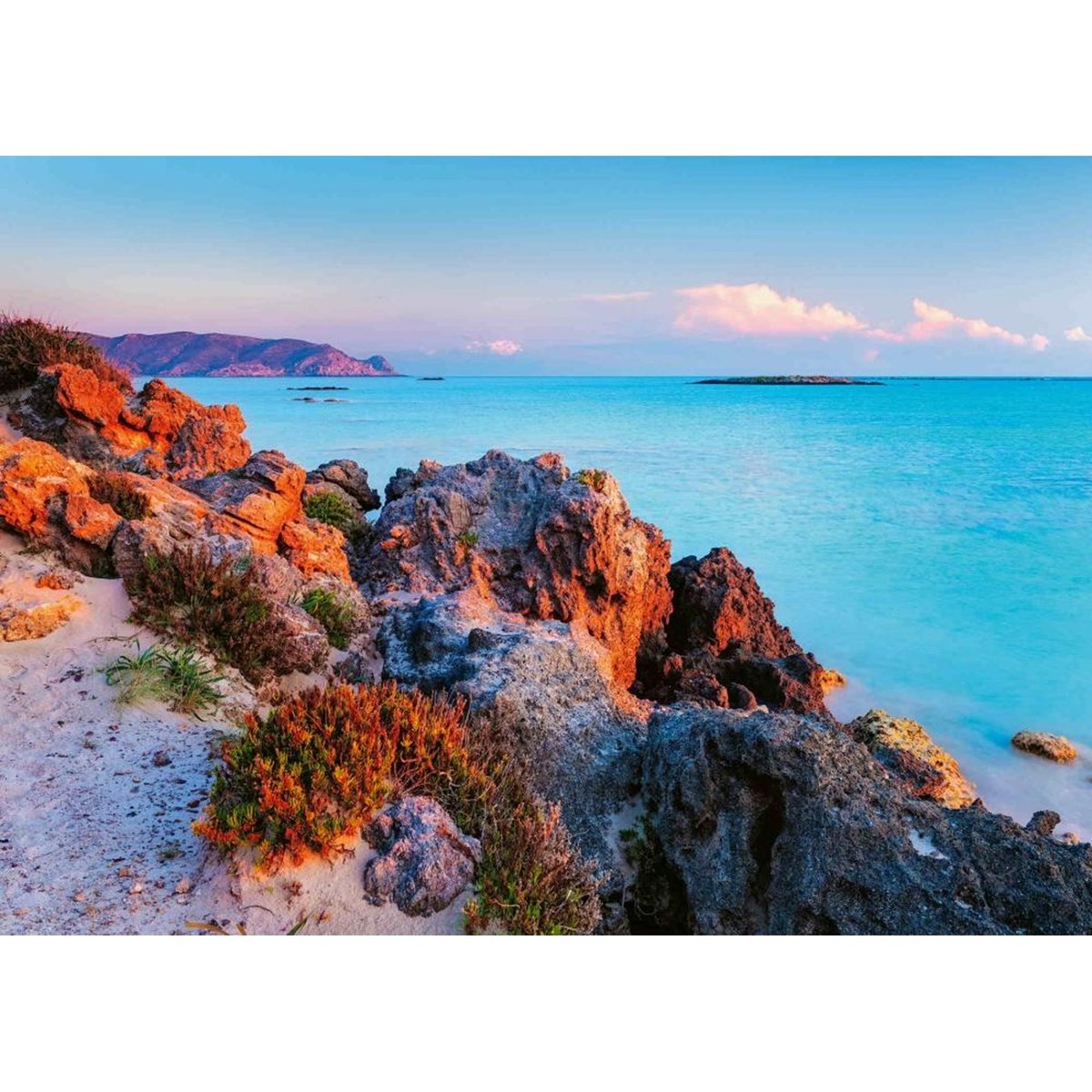 Puzzles Lieux méditerranéens Grèce multicolore, RAVENSBURGER