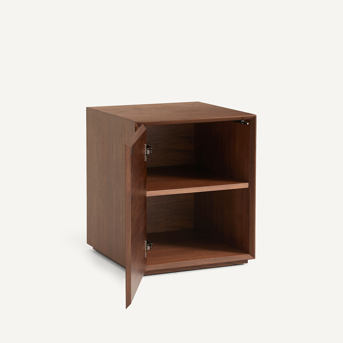 Caisson bureau 1 porte en MDF plaqué noyer, MIKUBE noyer, AM.PM