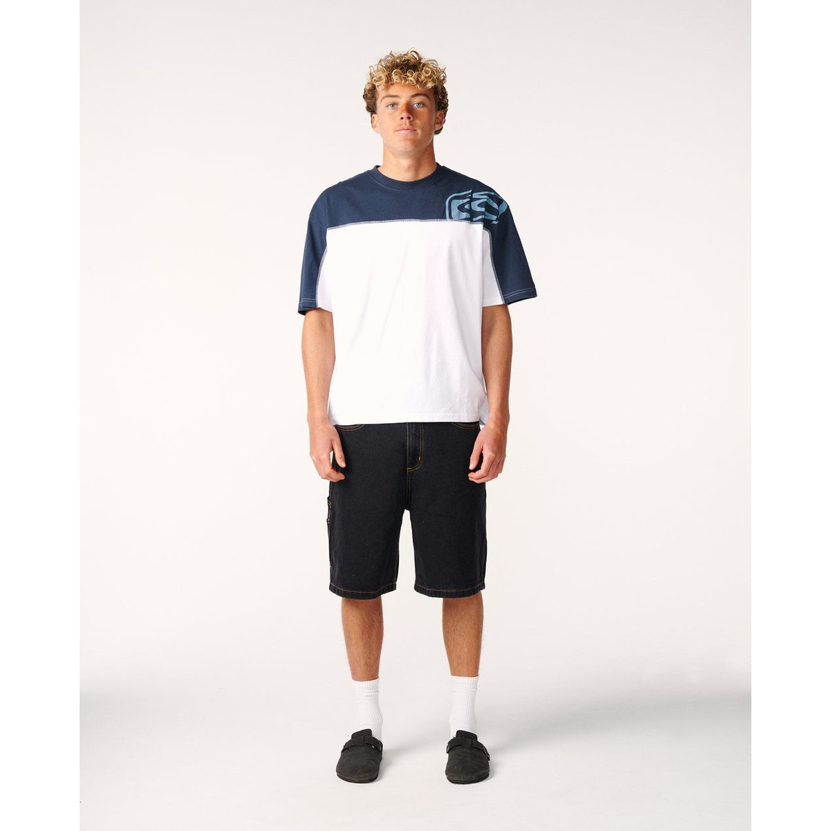 T-shirt Archive Thrashed PANEL white, RIP CURL