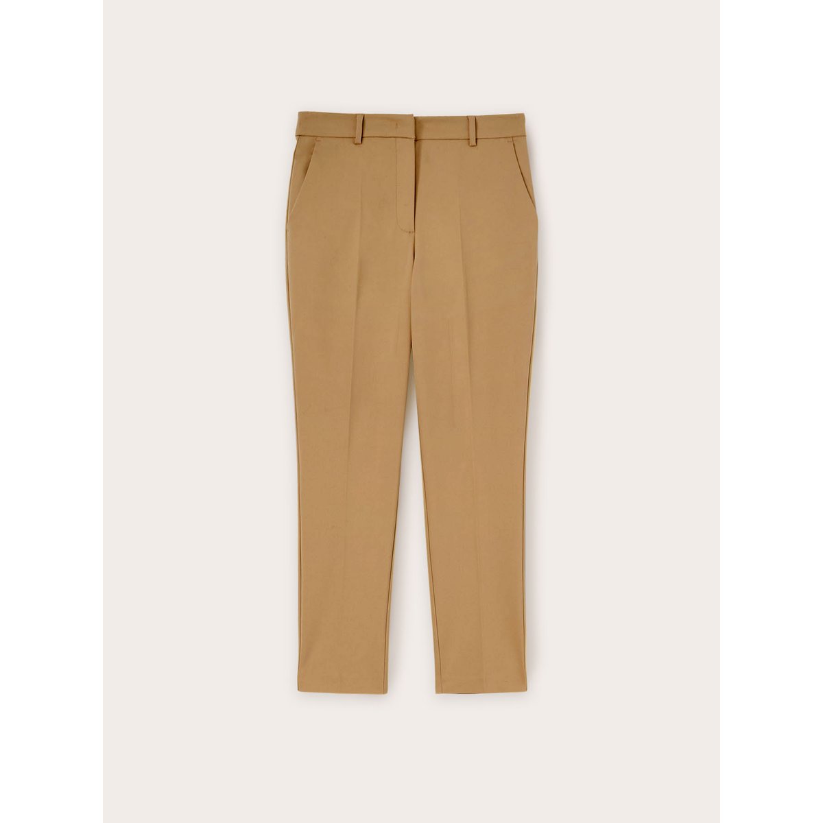 Pantalon Regular en tissu technique beige, MOTIVI