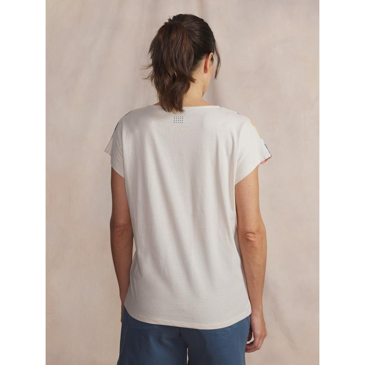 T-shirt manches courtes MYTSYSAN ecru, TBS