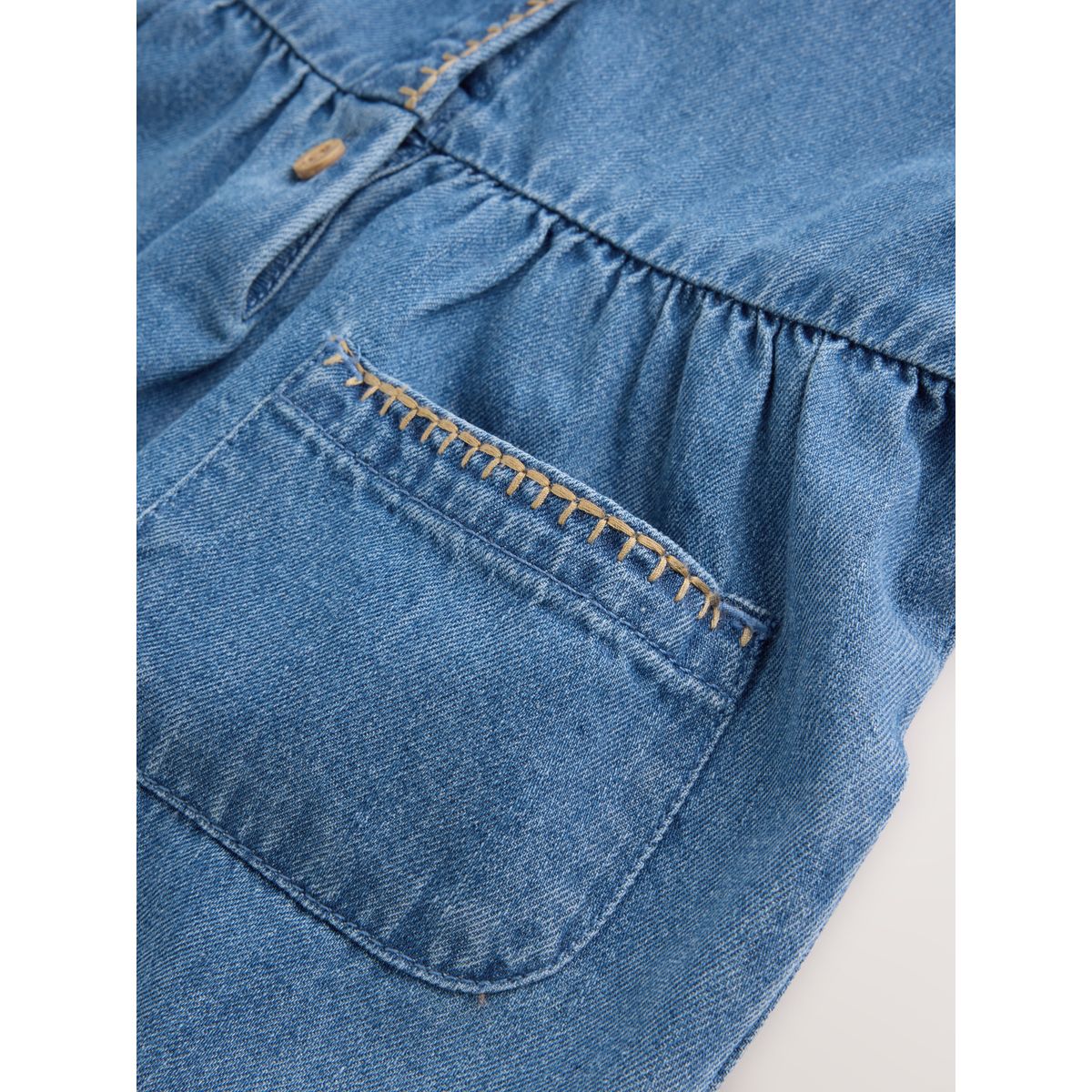 Barboteuse bébé bleu jean, NEXT