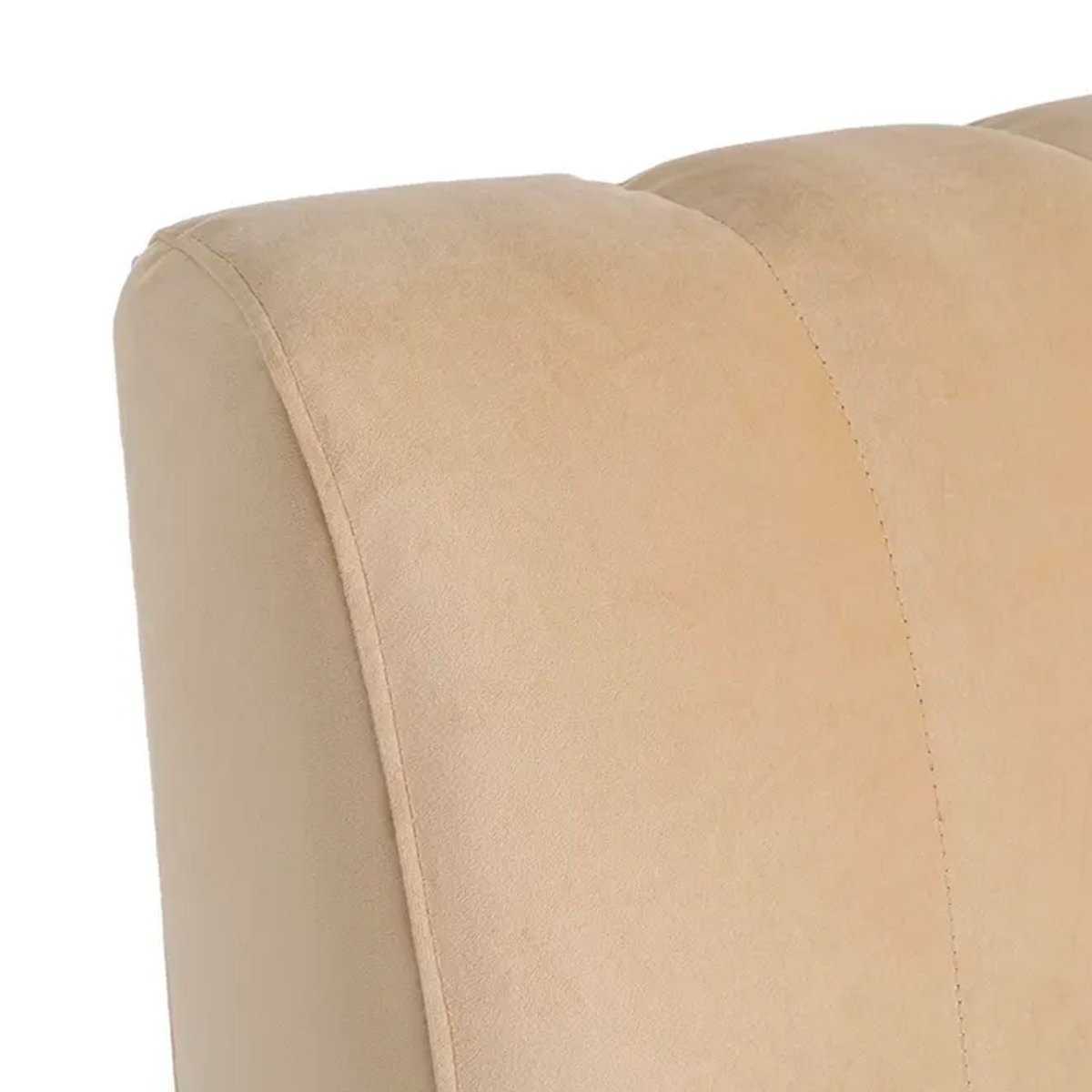 Banc d'hôtellerie tissu beige 180x60x90cm beige, WADIGA