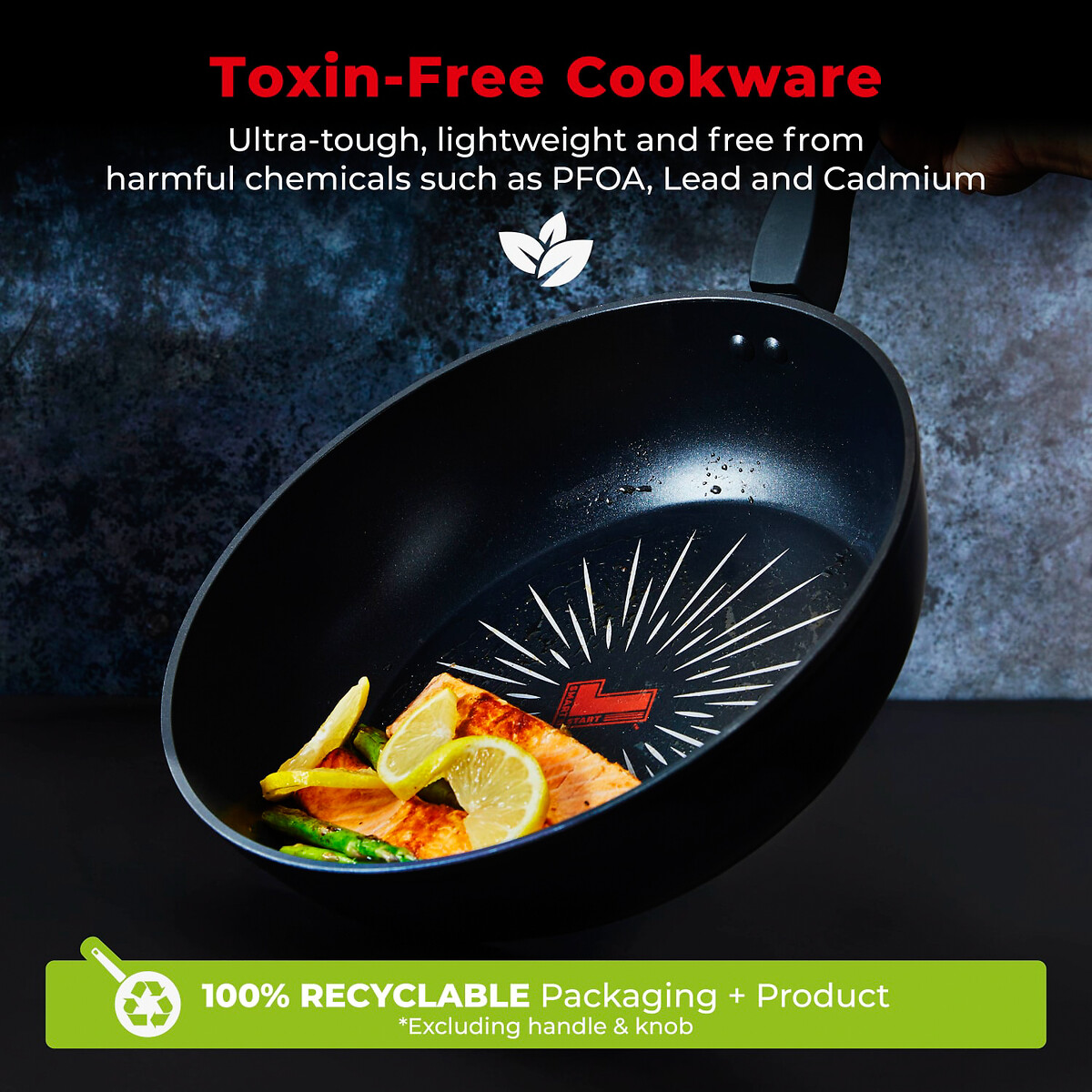 28cm Smart Start Gourmet Multi-Pan black, TOWER