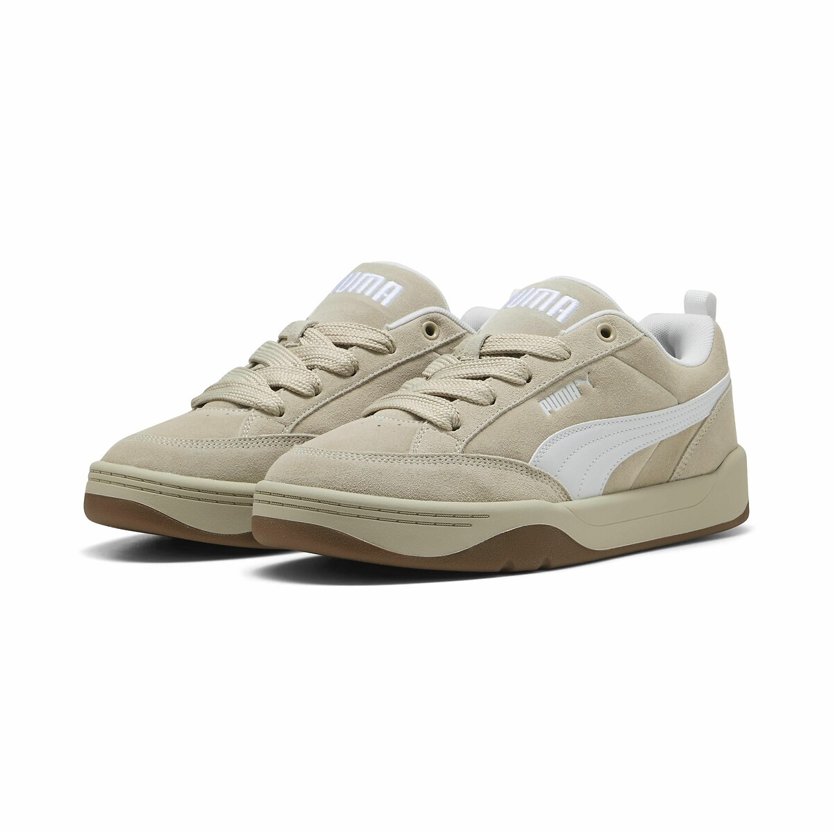 Baskets Park Lifestyle Raw gris/blanc, PUMA