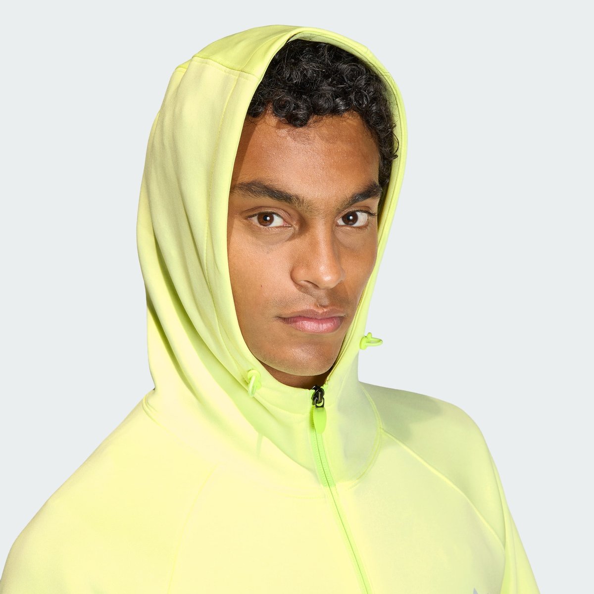 Veste À Capuche Entièrement Zippée Spacer Trèfle Essentials Veste À Capuche Entièrement Zippée Spacer Trèfle Essentials frozen lemon, adidas Originals