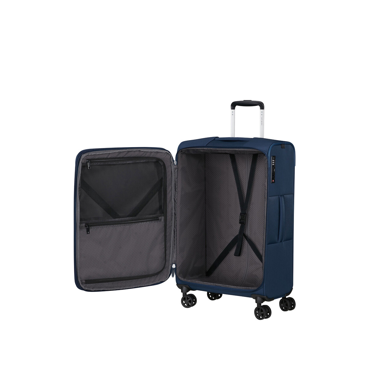 Mala de Viagem Média Gotwist, 68cm 71L, Samsonite marinho, SAMSONITE