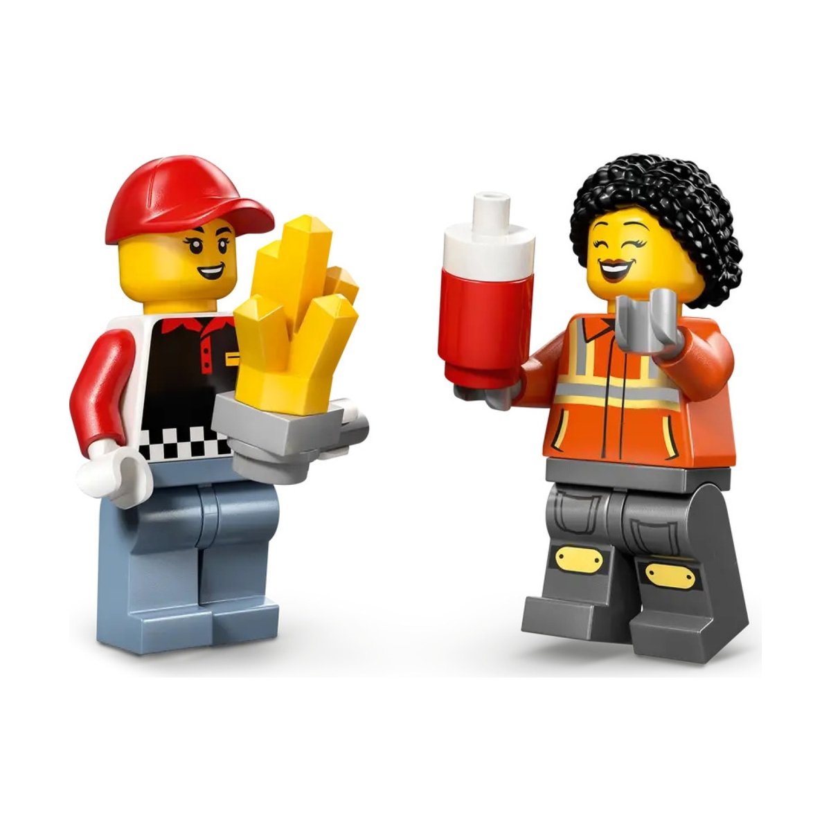 City Le food-truck de frites multicolore, LEGO