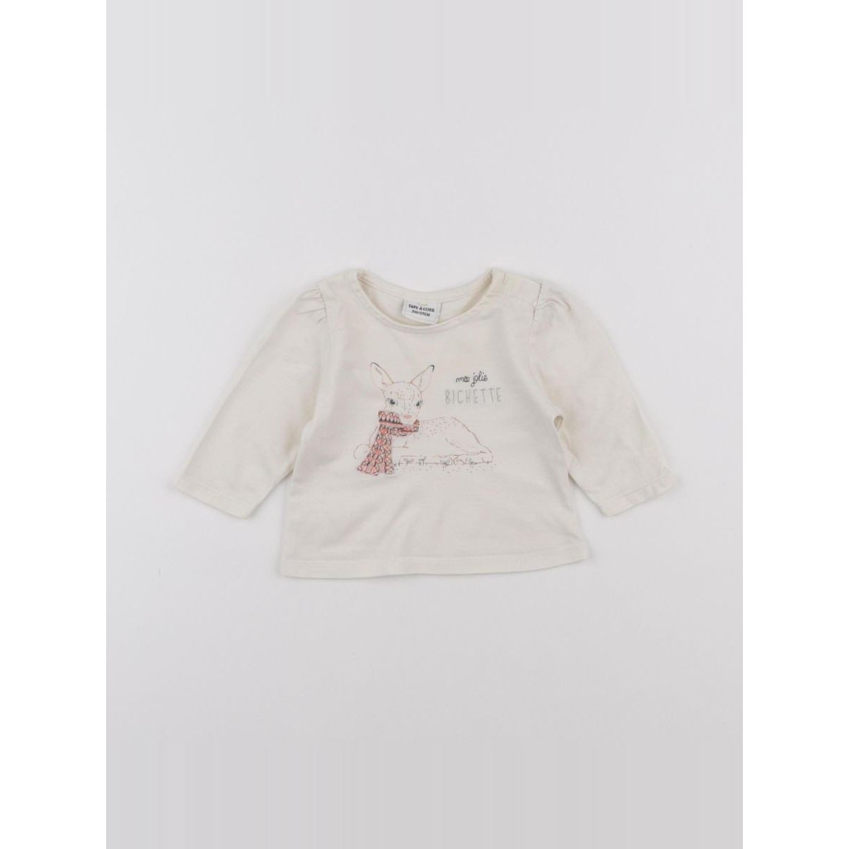 Tee-shirt - Bon état blanc, TAPE A L'OEIL