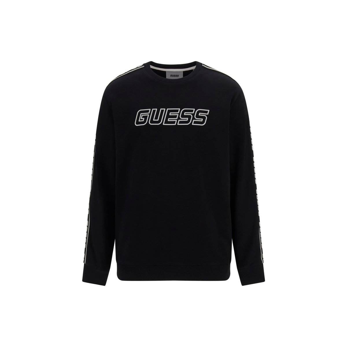 Sweat-Shirt Logo Frontal noir, GUESS