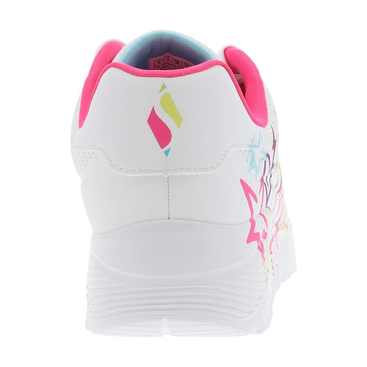 Baskets Uno Lite - My Drip blanc/multicolore, SKECHERS