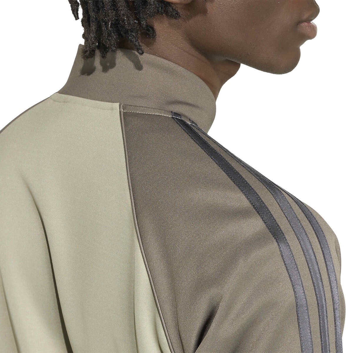 Veste de survêtement, slim fit, SST beige taupe, adidas Originals