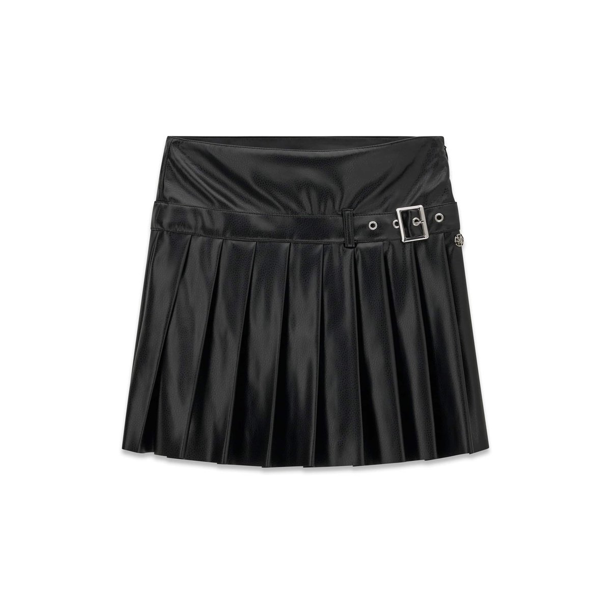 Jupe Plissée Courte noir, GUESS KIDS
