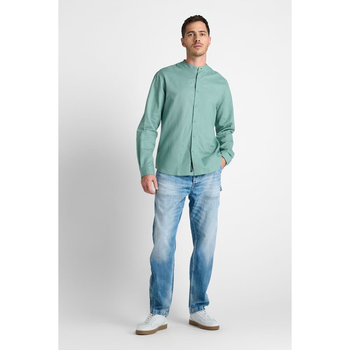 Chemise RELIS aqua, LE TEMPS DES CERISES