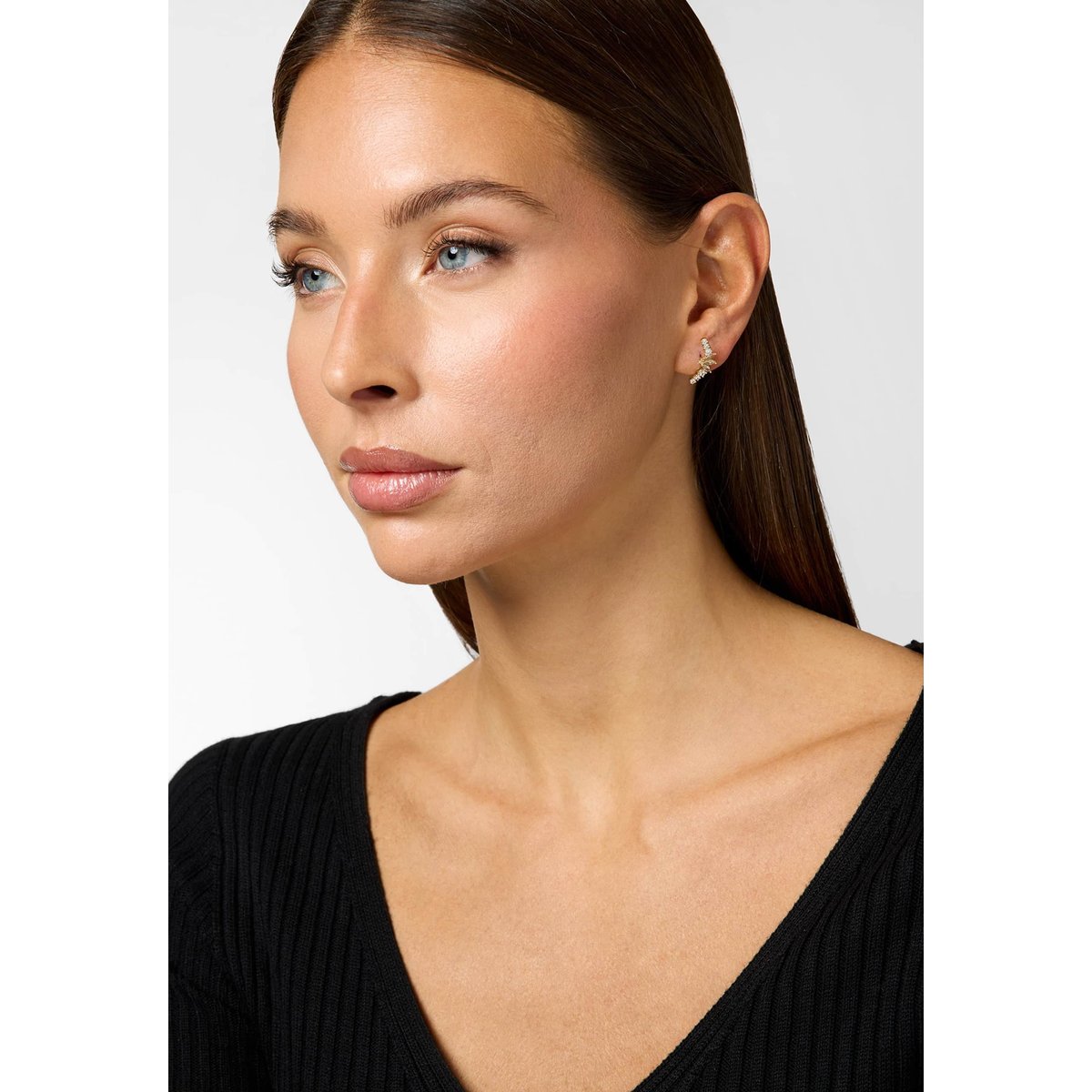 Boucles D'oreilles Piercing Studio or, GUESS