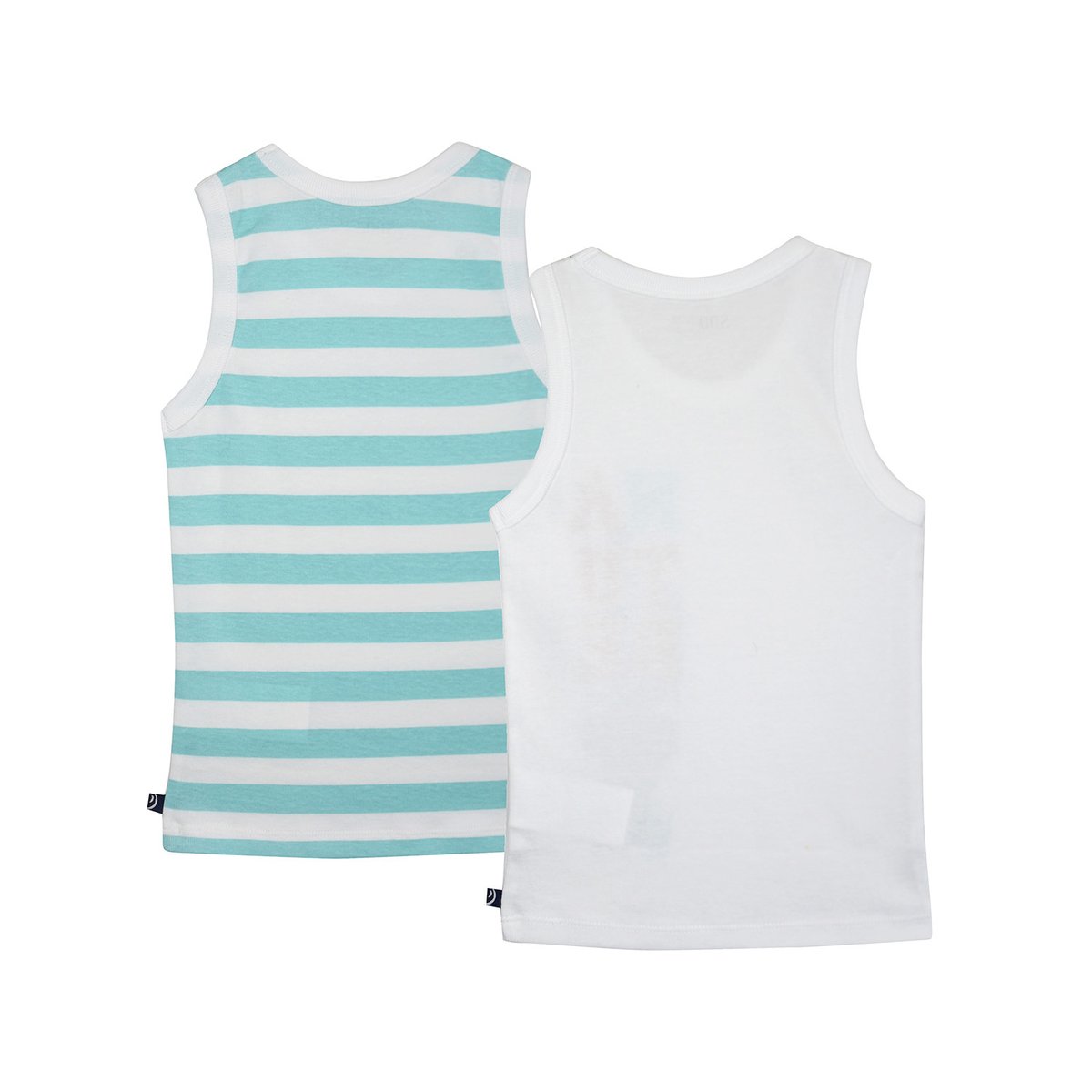 Lot de 2 debardeurs luis enfant bleu, SUCRE D'ORGE