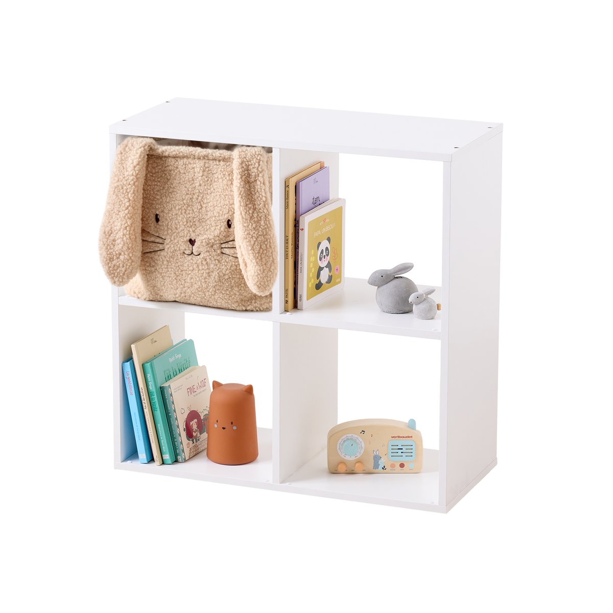 Bac lapin pliable sable, VERTBAUDET