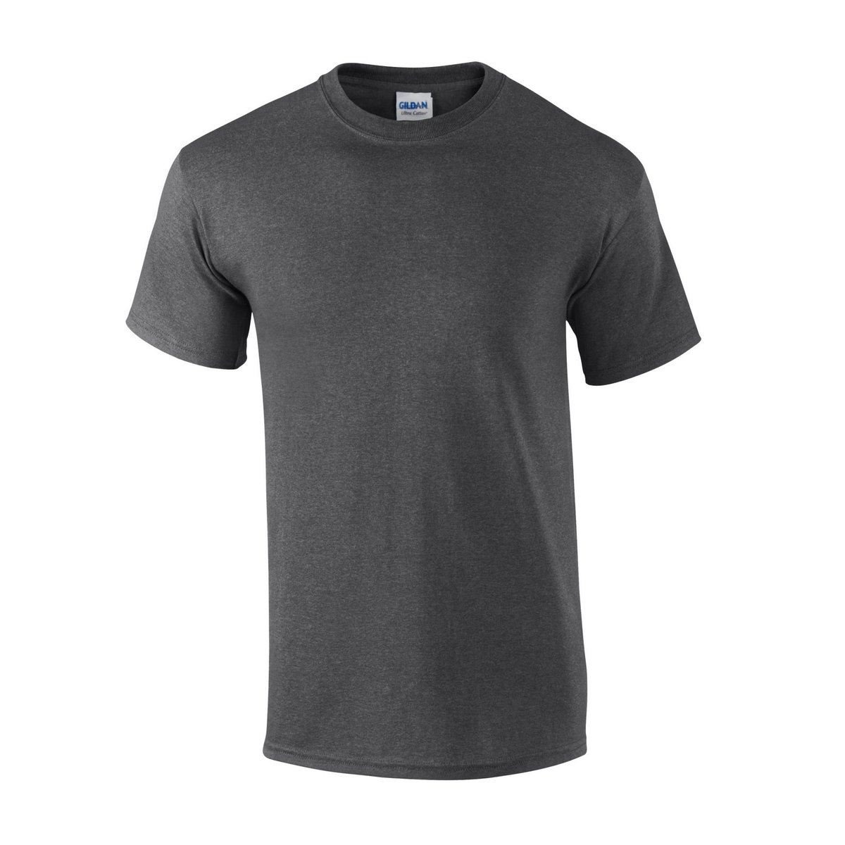 T-shirt chiné manches courtes gris chiné, GILDAN