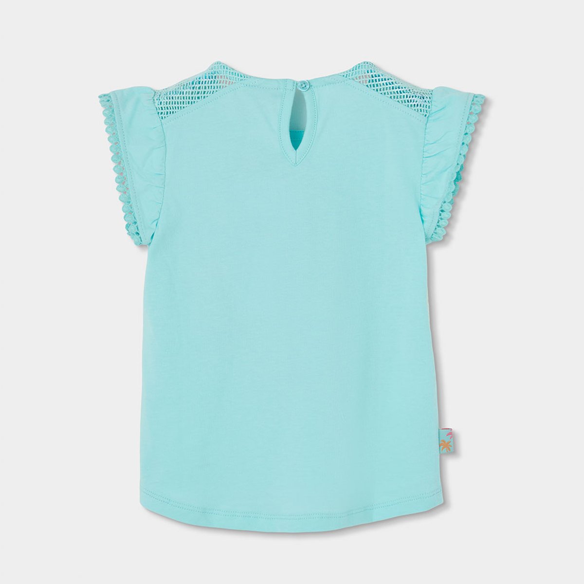 T-shirt pour fille vert, BOBOLI